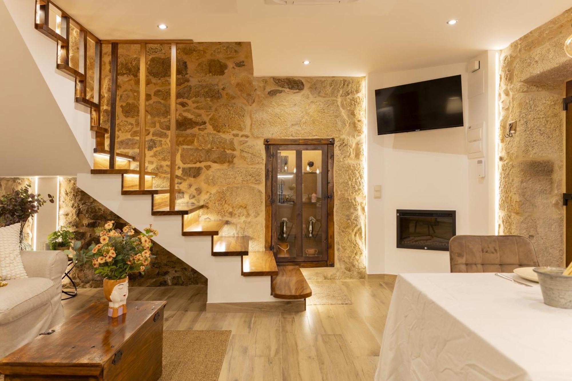 Villa O Fogar Da Pequena Galia Caldas De Reis Esterno foto